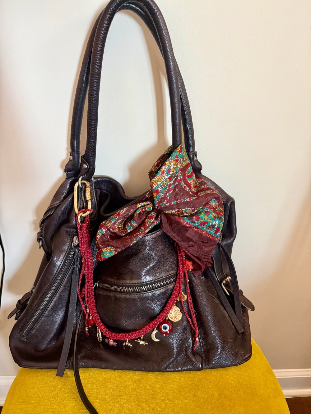 NWOT Free People We the Free Coal Emerson Tote Bag - Picture 14 of 16